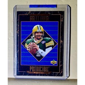 Brett Favre 1995 Upper Deck Predictor #RP6 NFL Football Card Green Bay Packers